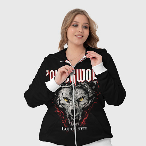 Женский костюм Powerwolf: Lupus Dei / 3D-Белый – фото 3