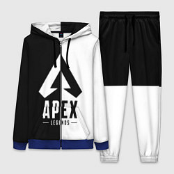 Женский 3D-костюм Apex Legends: Black & White, цвет: 3D-синий