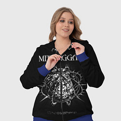 Женский 3D-костюм Meshuggah: Chaosphere, цвет: 3D-синий — фото 2