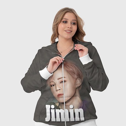 Женский костюм BTS Jimin / 3D-Белый – фото 3