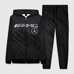 Женский 3D-костюм Mercedes AMG, цвет: 3D-черный