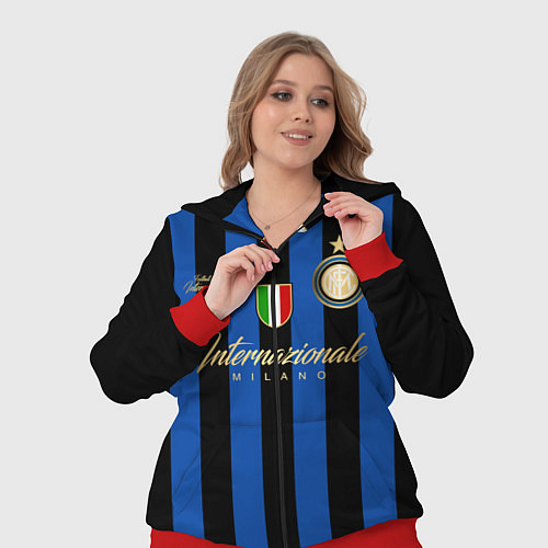 Женский костюм Internazionale Milano / 3D-Красный – фото 3