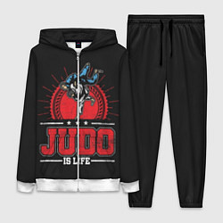 Женский 3D-костюм Judo is life, цвет: 3D-белый