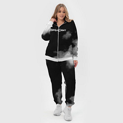 Женский 3D-костюм Чёрный клевер, цвет: 3D-белый — фото 2