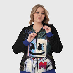 Женский 3D-костюм Marshmello XXX, цвет: 3D-синий — фото 2