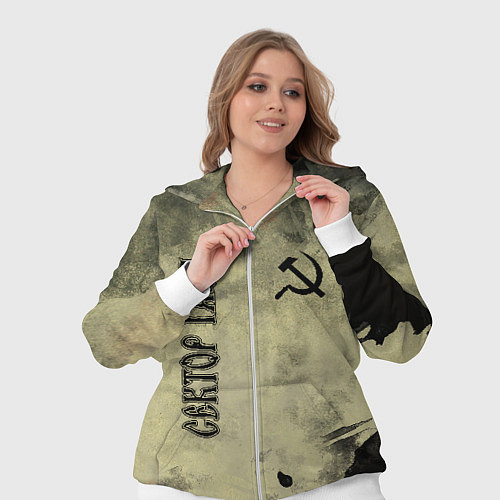 Женский костюм Сектор Газа / 3D-Белый – фото 3