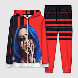 Женский 3D-костюм Billie Eilish: Demon, цвет: 3D-белый