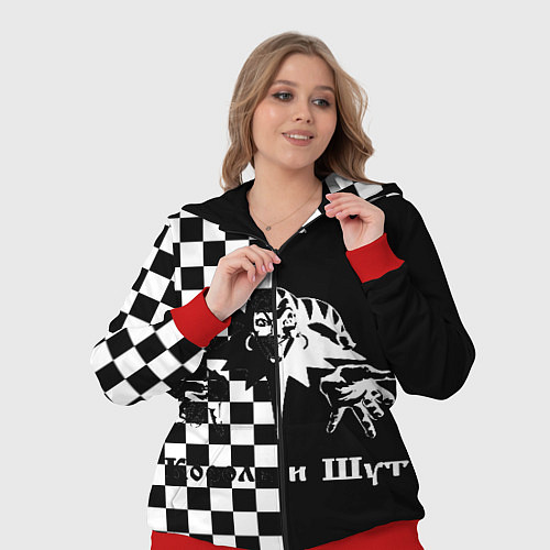 Женский костюм Король и Шут / 3D-Красный – фото 3