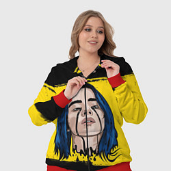 Женский 3D-костюм Billie Eilish, цвет: 3D-красный — фото 2