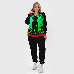 Женский 3D-костюм Моя геройская академия, цвет: 3D-красный — фото 2