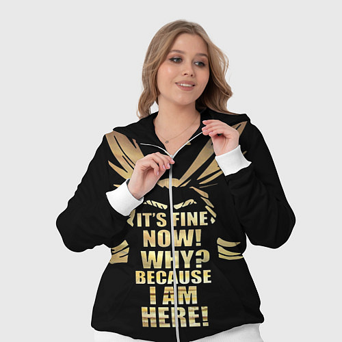 Женский костюм МОЯ АКАДЕМИЯ НЕРО MY HERO ACADEMIA / 3D-Белый – фото 3