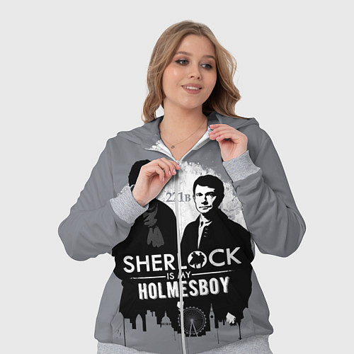 Женский костюм Sherlock Holmesboy / 3D-Меланж – фото 3