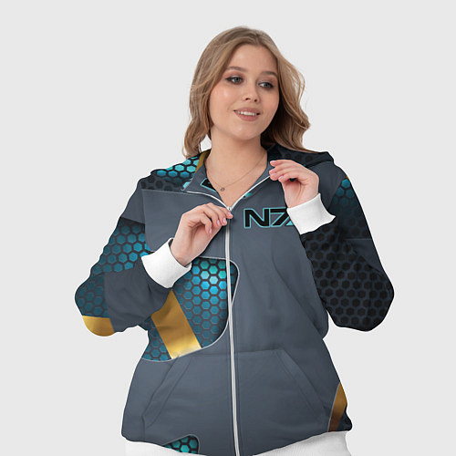 Женский костюм Mass Effect N7 / 3D-Белый – фото 3