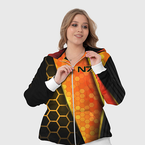 Женский костюм Mass Effect N7 / 3D-Белый – фото 3