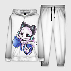 Женский 3D-костюм UNDERTALE, цвет: 3D-белый