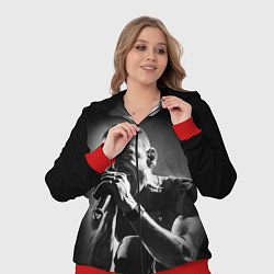 Женский 3D-костюм Chester Bennington Linkin Park, цвет: 3D-красный — фото 2