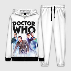 Женский 3D-костюм Доктор Кто, цвет: 3D-черный