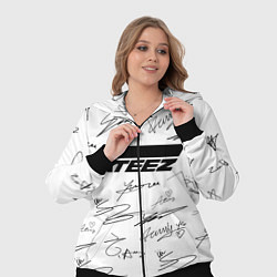 Женский 3D-костюм ATEEZ АВТОГРАФЫ, цвет: 3D-черный — фото 2