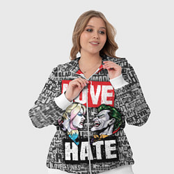 Женский 3D-костюм Love Hate, цвет: 3D-белый — фото 2