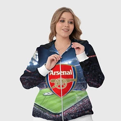 Женский 3D-костюм FC Arsenal, цвет: 3D-белый — фото 2
