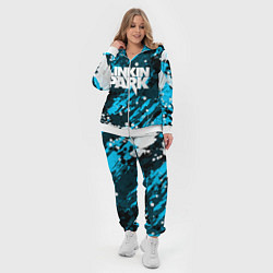 Женский 3D-костюм Linkin Park, цвет: 3D-белый — фото 2