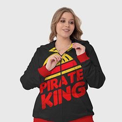 Женский 3D-костюм One Piece Pirate King, цвет: 3D-красный — фото 2