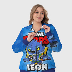 Женский 3D-костюм BRAWL STARS WEREWOLF LEON, цвет: 3D-синий — фото 2
