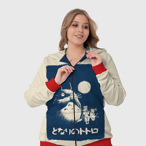 Женский костюм My Neighbor Totoro / 3D-Красный – фото 3