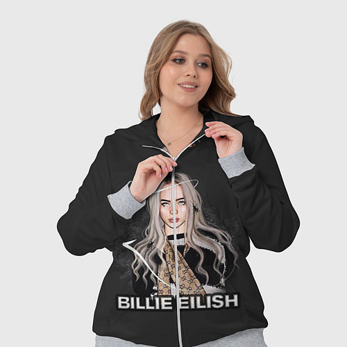 Женский костюм BILLIE EILISH / 3D-Меланж – фото 3