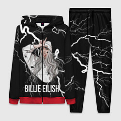 Женский 3D-костюм BILLIE EILISH, цвет: 3D-красный