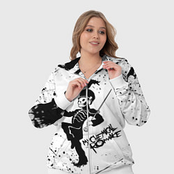 Женский 3D-костюм My Chemical Romance, цвет: 3D-белый — фото 2