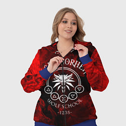 Женский 3D-костюм ВЕДЬМАК, цвет: 3D-синий — фото 2