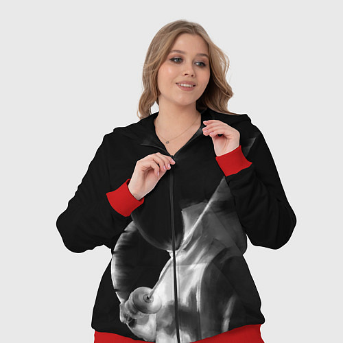 Женский костюм Fencer / 3D-Красный – фото 3