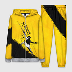 Женский 3D-костюм Fencing, цвет: 3D-меланж