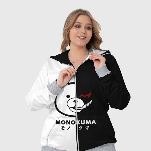 Женский костюм Monokuma / 3D-Меланж – фото 3