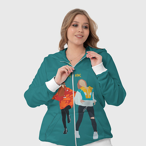 Женский костюм Кис-кис / 3D-Белый – фото 3