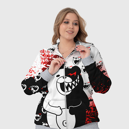 Женский костюм MONOKUMA / 3D-Меланж – фото 3