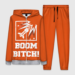 Женский 3D-костюм Boom Bitch!, цвет: 3D-меланж