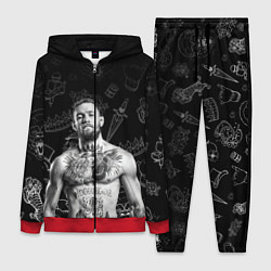 Женский 3D-костюм CONOR McGREGOR, цвет: 3D-красный
