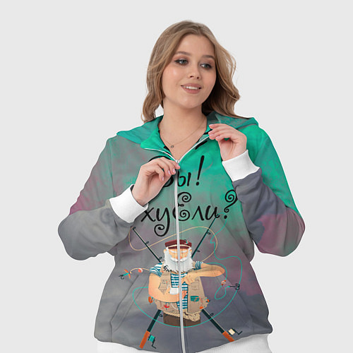 Женский костюм Рыбак / 3D-Белый – фото 3