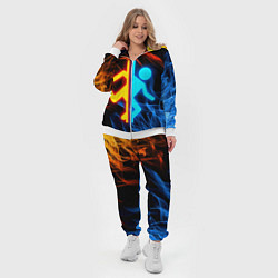 Женский 3D-костюм PORTAL, цвет: 3D-белый — фото 2