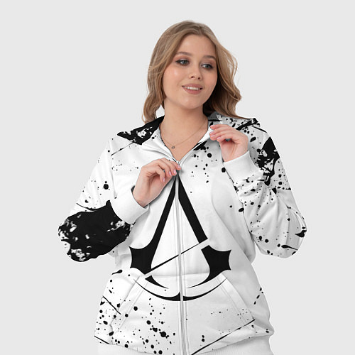 Женский костюм ASSASSINS CREED / 3D-Белый – фото 3