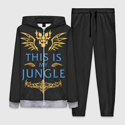 Женский 3D-костюм This is my Jungle, цвет: 3D-меланж