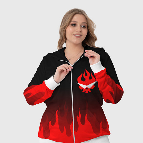 Женский костюм GURREN LAGANN / 3D-Белый – фото 3