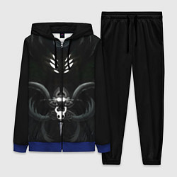 Женский 3D-костюм Hollow Knight, цвет: 3D-синий