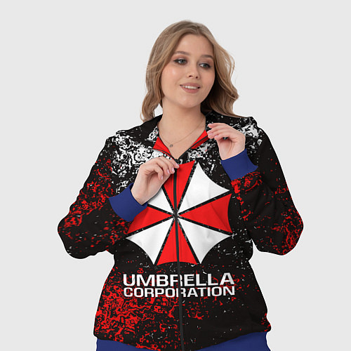 Женский костюм UMBRELLA CORP / 3D-Синий – фото 3