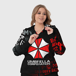 Женский 3D-костюм RESIDENT EVIL UMBRELLA CORP, цвет: 3D-черный — фото 2