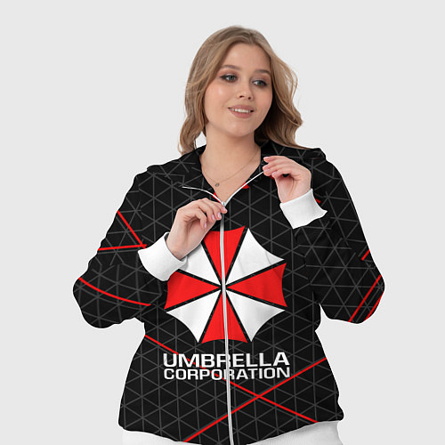 Женский костюм UMBRELLA CORP / 3D-Белый – фото 3