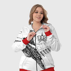 Женский 3D-костюм ВВС России, цвет: 3D-красный — фото 2