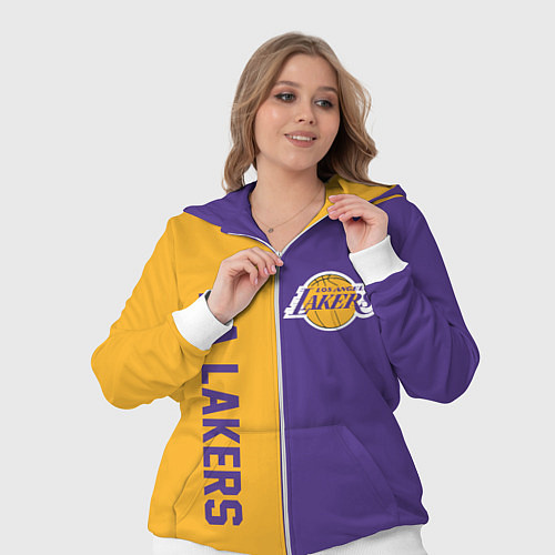 Женский костюм LA LAKERS / 3D-Белый – фото 3